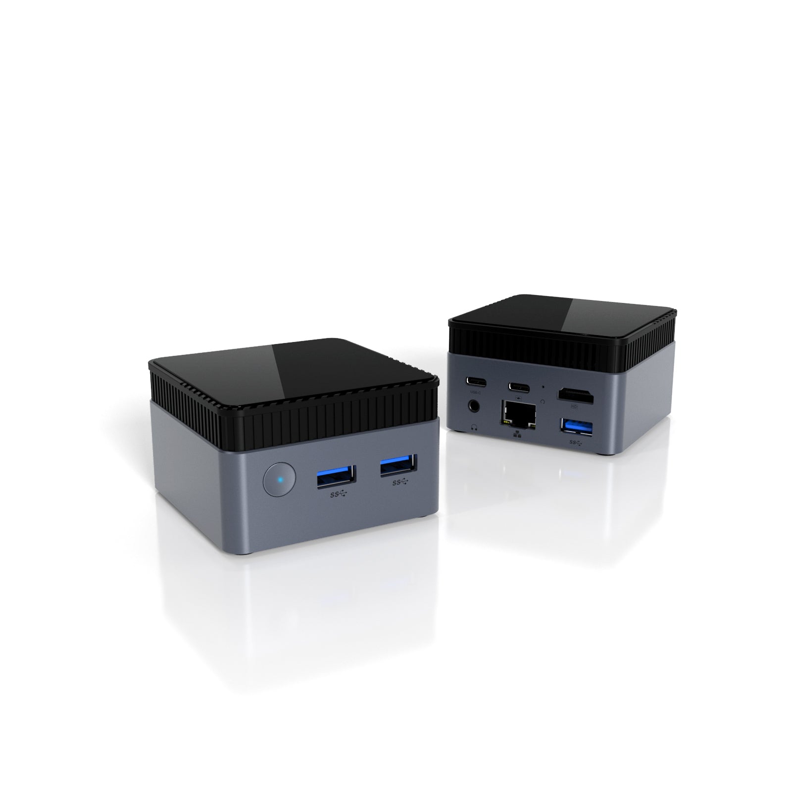 Pantera Pico PC - Tiny Desktop PC - Upgraded N150 12GB DDR, Ethernet Port, type-C Power delivery