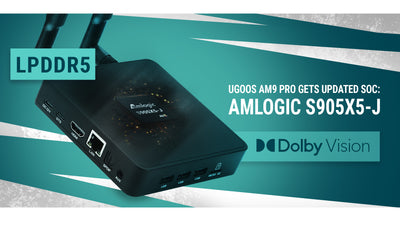 Ugoos AM9 PRO Dolby Vision DDR5 Android 14 Amlogic S905X5 Smart TV BOX - SHIP NOW
