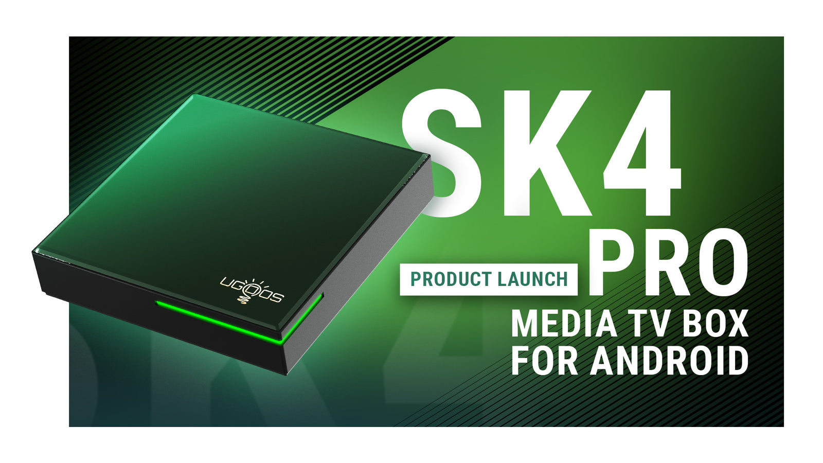 Ugoos SK4 PRO AMLOGIC S905X5M-K DTS Dolby Vision Widevine L1 Android 14 TV box