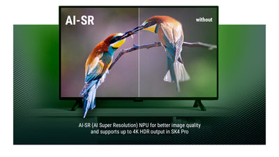 Ugoos SK4 PRO AMLOGIC S905X5M-K DTS Dolby Vision Widevine L1 Android 14 TV box