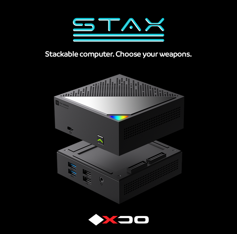 Stax Modular Mini PC - 32GB 7840HS 8840u  + GPU or Battery Module - Sign-up
