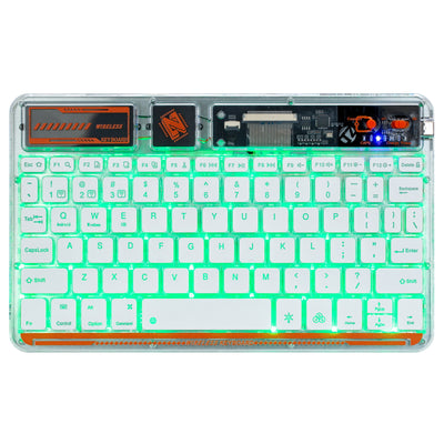 Transparent Bluetooth Backlit Keyboard