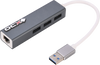 4- in-1 Hub - Type-A 3 USB port HUB for Mini PC